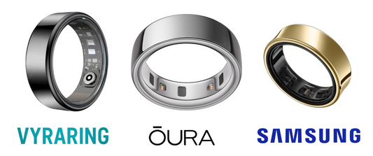 Comparatif 2025 : Vyraring vs Oura Ring vs Samsung Ring – Quelle bague connectée choisir ?